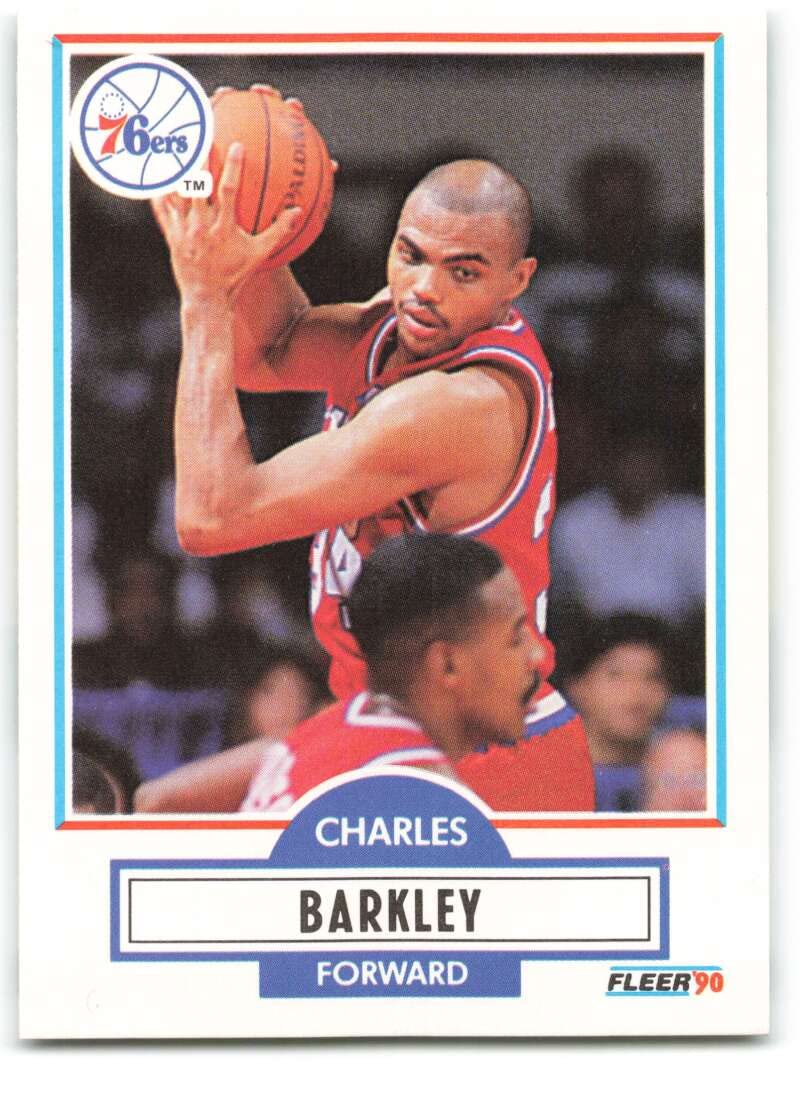 Amazon.com: 1990-91 Fleer #139 Charles Barkley NM-MT Philadelphia